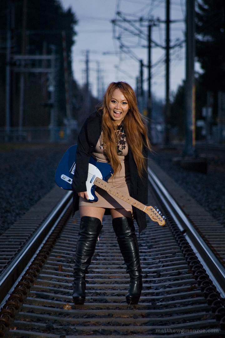 Ruki Walks (and Rocks!) The Tracks!